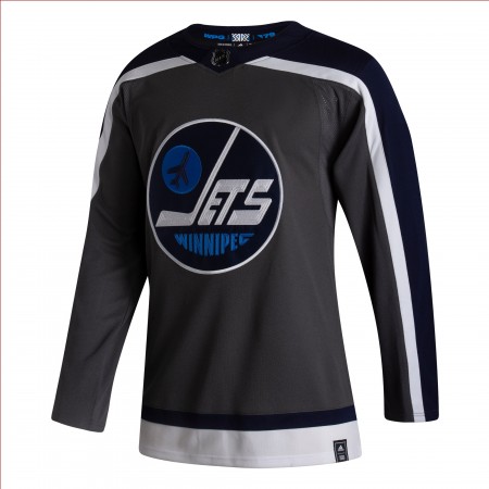 Herren Eishockey Winnipeg Jets Trikot Blank 2020-21 Reverse Retro Authentic